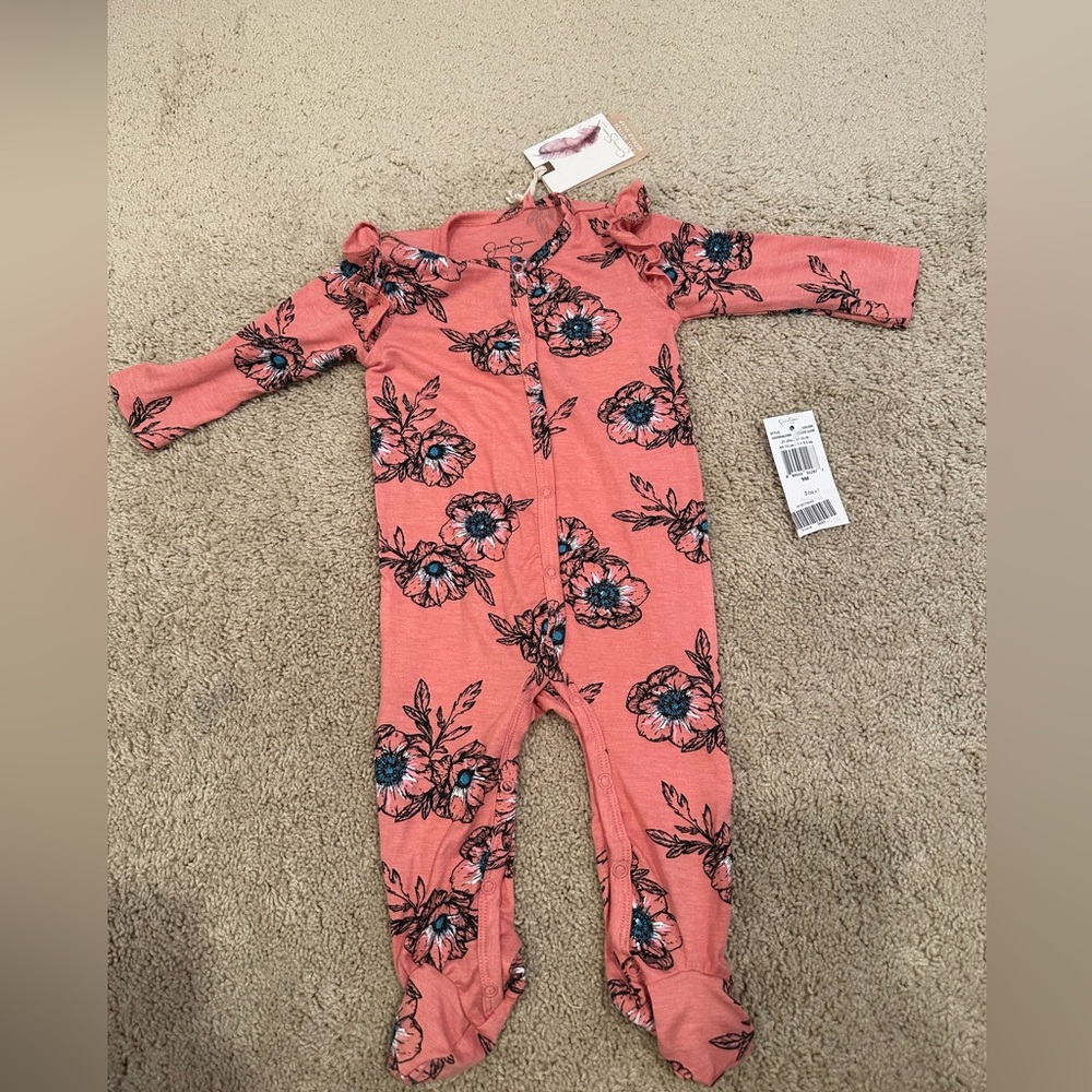 Jessica Simpson snap pajama. NWT 9M